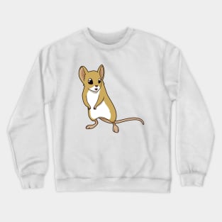 Kawaii grasshopper mouse Crewneck Sweatshirt